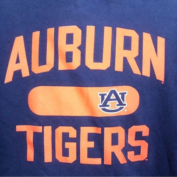 FANATICS | AUBURN UNIVERSITY TIGERS Dark Blue Graphic Hoodie Unisex Size Small - Picture 5 of 7